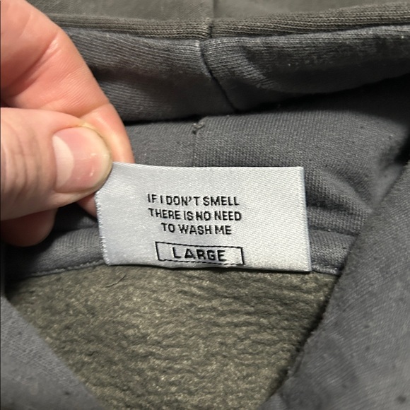 Essentials Fear Of God Baseball Hoodie - Picture 4 of 5